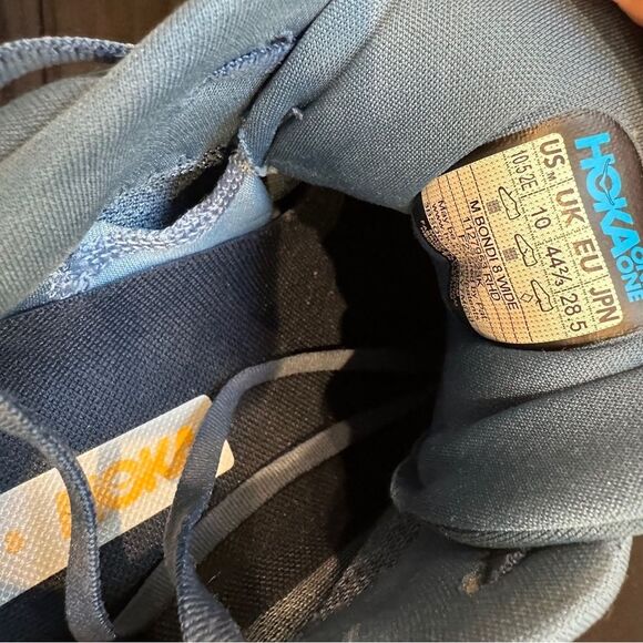 HOKA Bondi 8 Men's Size 13 Wide - outsole dmg - Picture 6 of 12